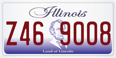 IL license plate Z469008