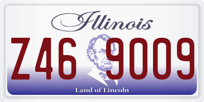 IL license plate Z469009