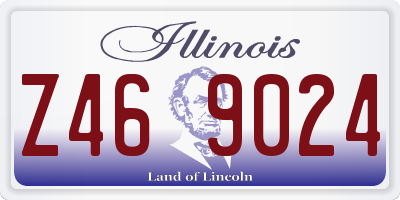 IL license plate Z469024