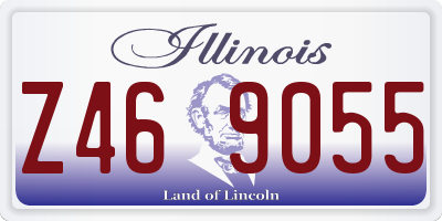 IL license plate Z469055