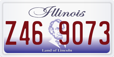 IL license plate Z469073