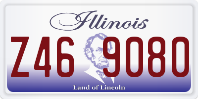 IL license plate Z469080