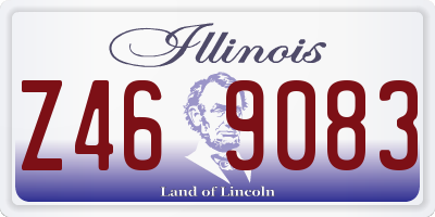 IL license plate Z469083
