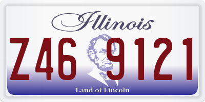 IL license plate Z469121