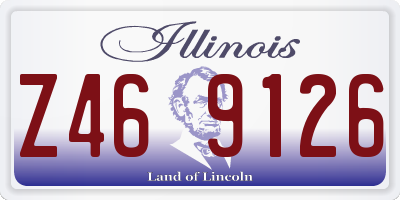 IL license plate Z469126