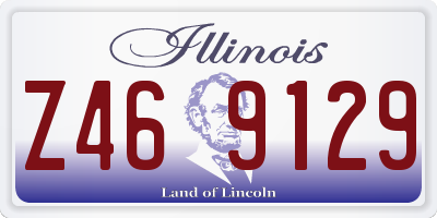 IL license plate Z469129