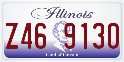 IL license plate Z469130