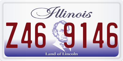 IL license plate Z469146