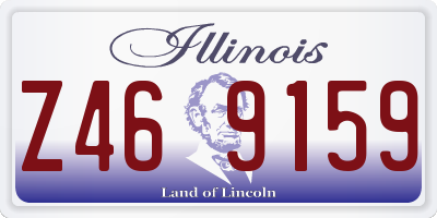 IL license plate Z469159