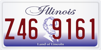 IL license plate Z469161