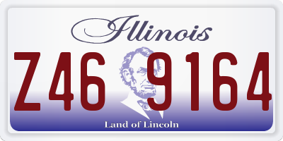 IL license plate Z469164