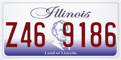 IL license plate Z469186