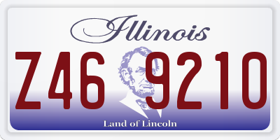 IL license plate Z469210