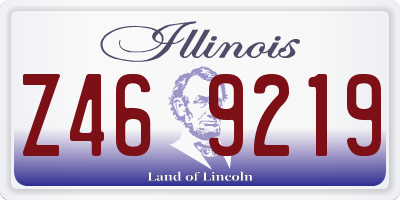 IL license plate Z469219