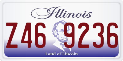 IL license plate Z469236