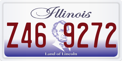 IL license plate Z469272