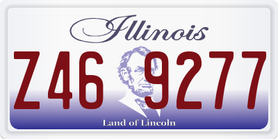IL license plate Z469277