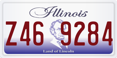IL license plate Z469284
