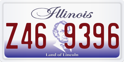 IL license plate Z469396