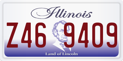 IL license plate Z469409