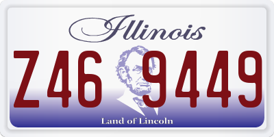 IL license plate Z469449