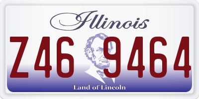 IL license plate Z469464