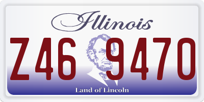 IL license plate Z469470