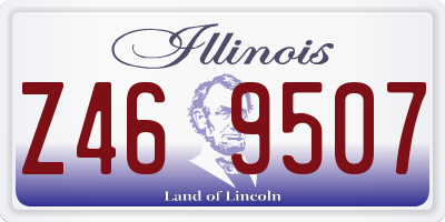 IL license plate Z469507