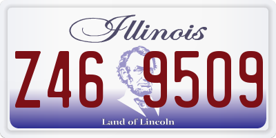IL license plate Z469509