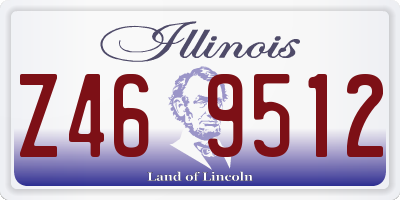 IL license plate Z469512