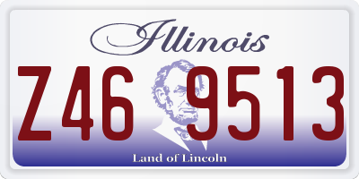 IL license plate Z469513