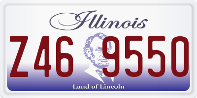 IL license plate Z469550