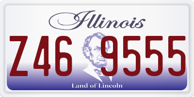 IL license plate Z469555