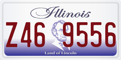 IL license plate Z469556