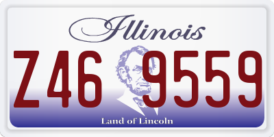 IL license plate Z469559