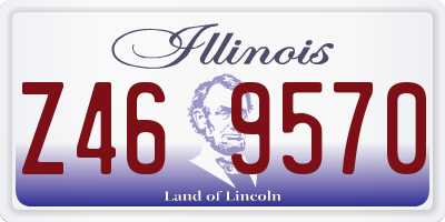 IL license plate Z469570