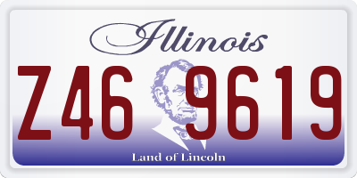 IL license plate Z469619