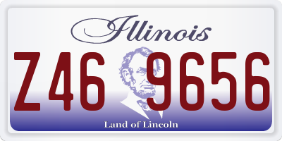 IL license plate Z469656