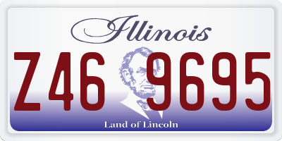 IL license plate Z469695