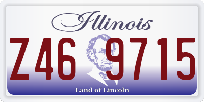 IL license plate Z469715