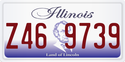 IL license plate Z469739