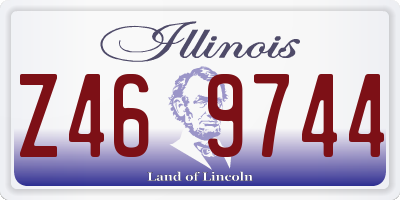 IL license plate Z469744