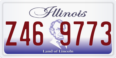 IL license plate Z469773