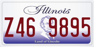 IL license plate Z469895