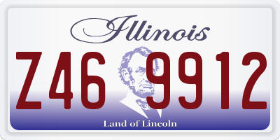 IL license plate Z469912