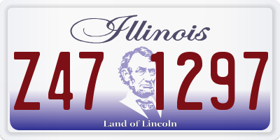 IL license plate Z471297