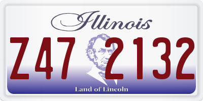 IL license plate Z472132