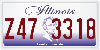IL license plate Z473318
