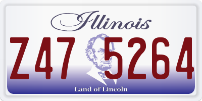 IL license plate Z475264