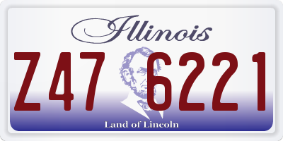 IL license plate Z476221